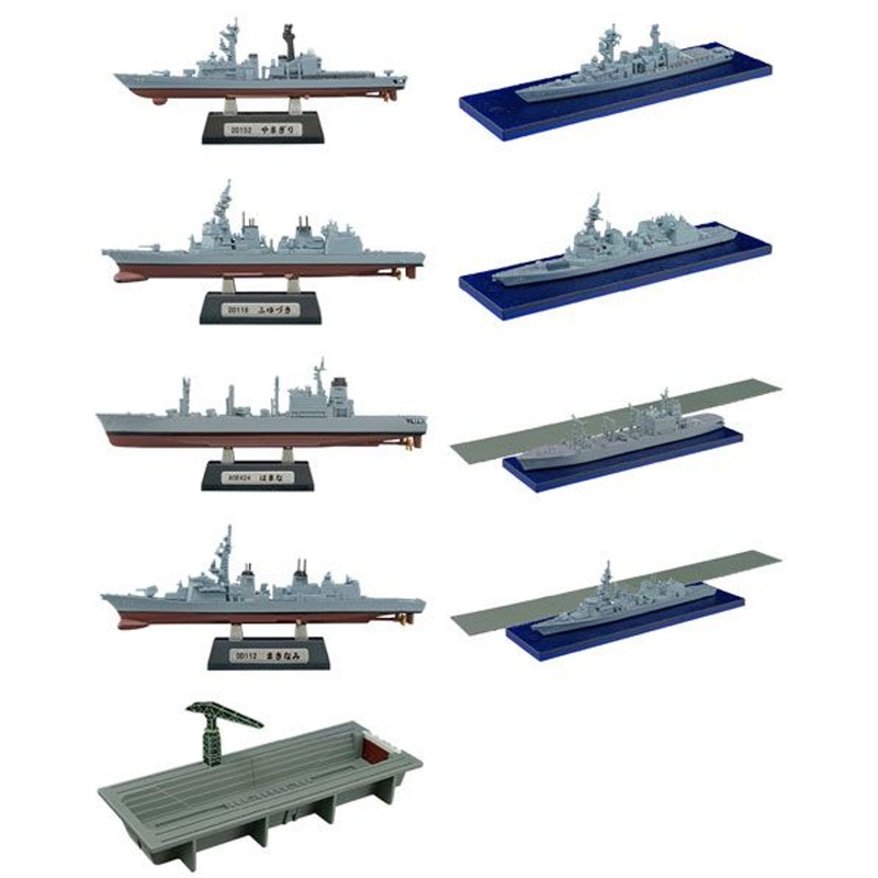 F-toys 1/1250 Contemporary Ship Kit Collection Vol.7 JMSDF Fleet Improvement Project 10Pack Box