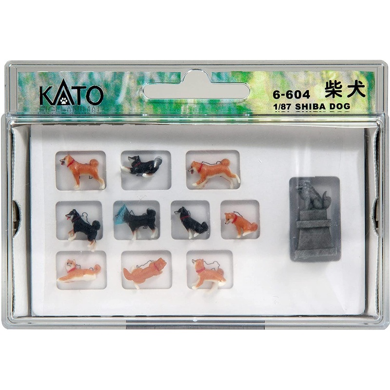 Kato 6-604 Japanese Animal ‘Shiba Dog’ (HO scale)