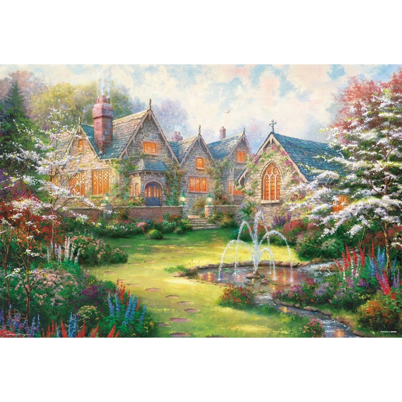 Beverly Jigsaw Puzzle 31-448 Garden Manor Thomas Kinkade (1000 Pieces)