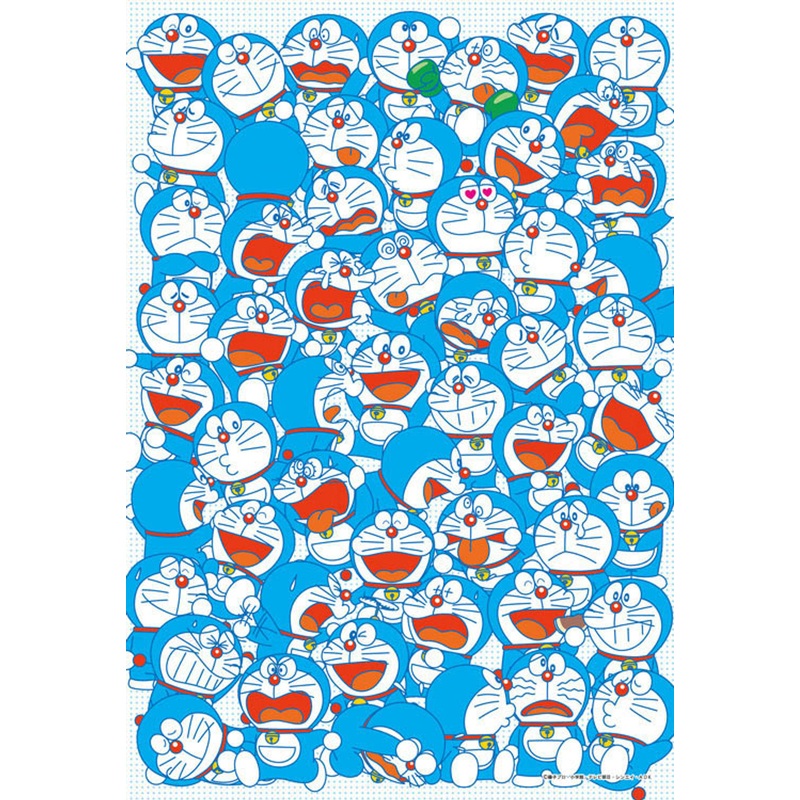 Ensky Jigsaw Puzzle 108-L386 Doraemon Darake (108 L-Pieces)