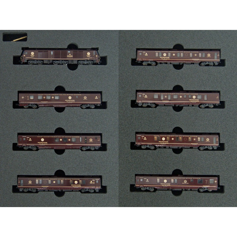 Kato 10-1519 Cruise Train ‘Seven Stars in Kyushu’ 8 Cars Set (N scale)