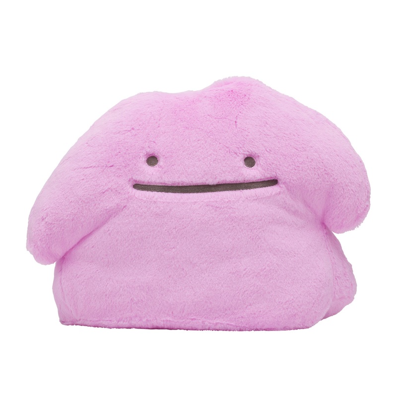 Pokemon Center Original Fluffy Hugging Plush Doll Ditto