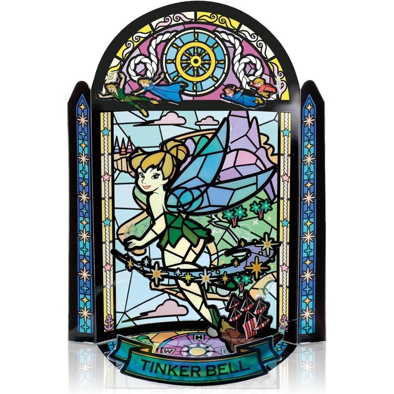 Kawada Kumi-tera Papercraft Peter Pan Stained Glass Design