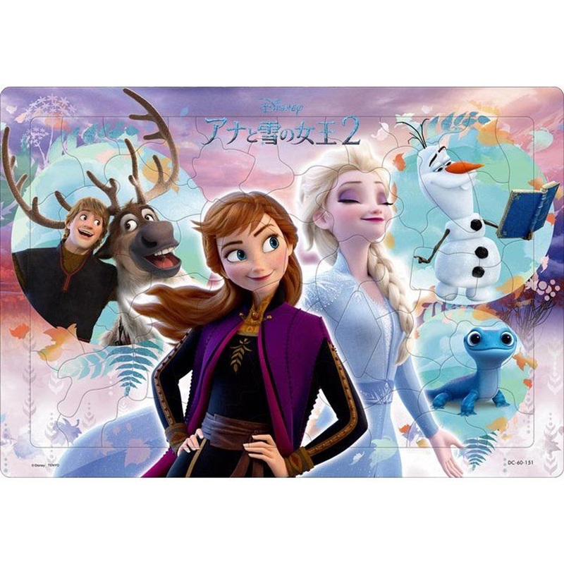 Tenyo Jigsaw Puzzle Disney Frozen 2 One Heart (60 Pieces) Child Puzzle
