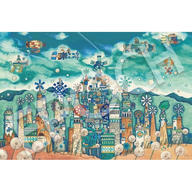 Epoch 23-093s Jigsaw Puzzle Wind Civilization (Glow in the Dark) (2016 S-Pieces)