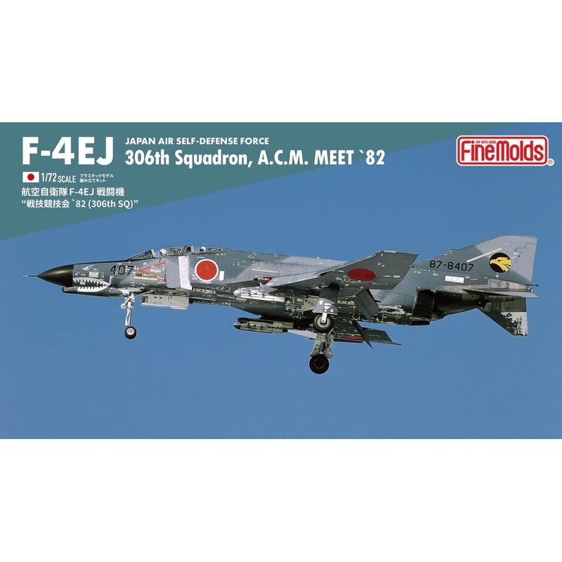 Fine Molds 1/72 JASDF F-4EJ Combat Competition 82 306th SQ Plastic Model