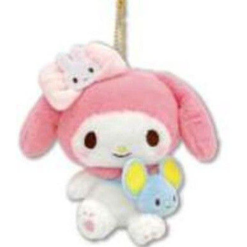 Nakajima Sanrio Plush Keychain Friend Coordination Mascot My Melody
