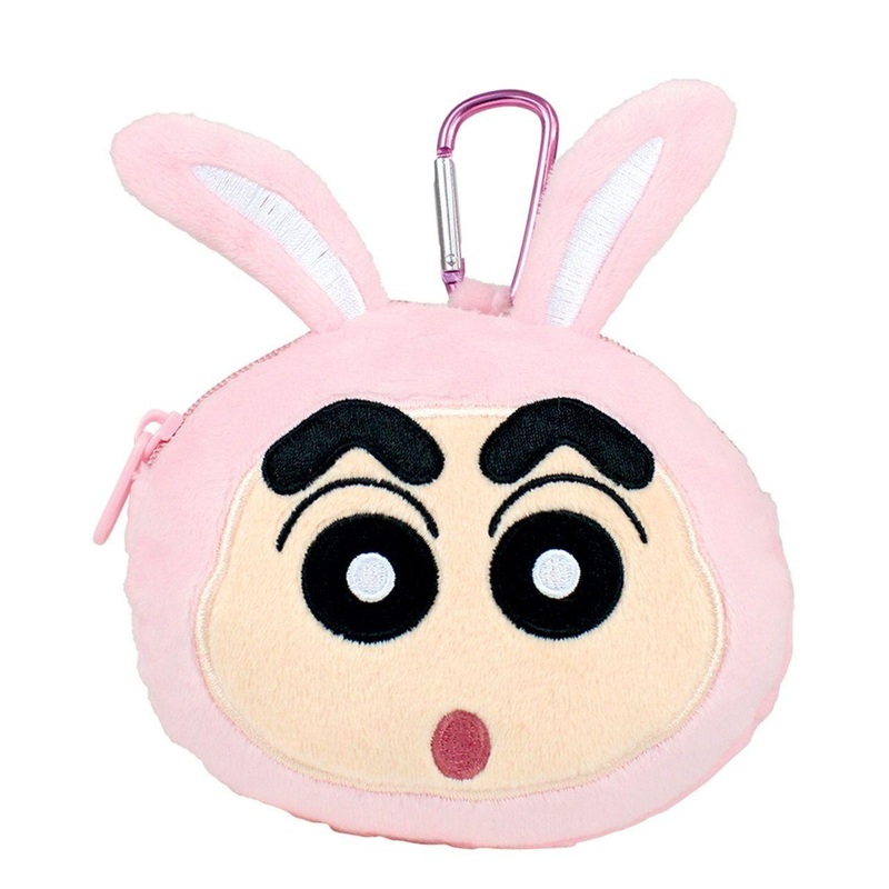 T’s Factory Shinchan Karabiner Attached Plushie Zipper Mascot Transformation Bunny