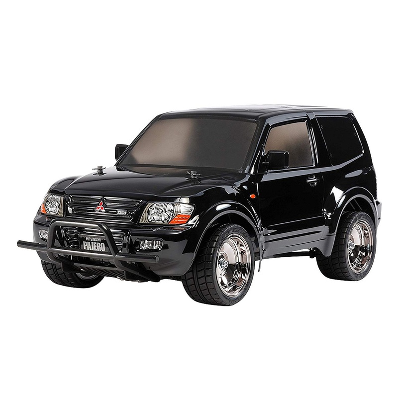 Tamiya 58627 Mitsubishi Pajero Custom Lowrider Black Special Ver. (CC-01 Chassis) 1/10 Scale RC Car Series No.627