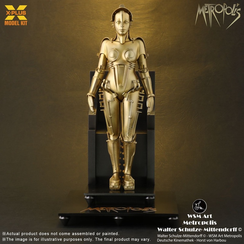 XPlus 1/8 Metropolis Maschinenmensch (1927) Plastic Model Kit