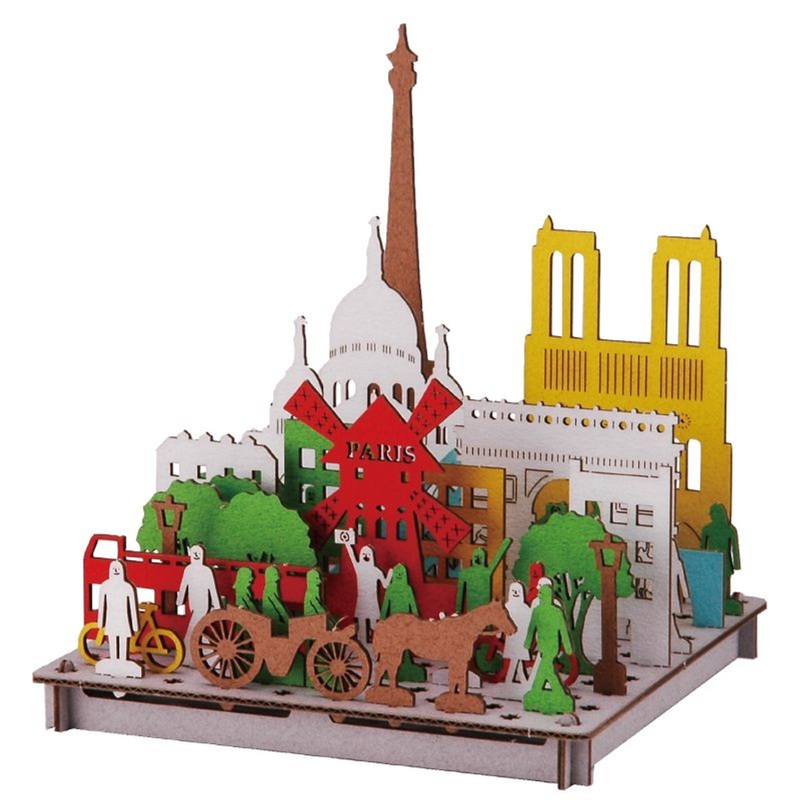 hacomo PUSUPUSU Paper Craft Paris