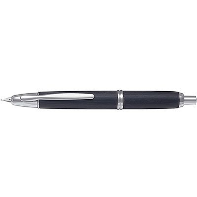 Pilot FC-25SK-BF Capless Wood Body Black Fountain Pen (NIB:F Fine)