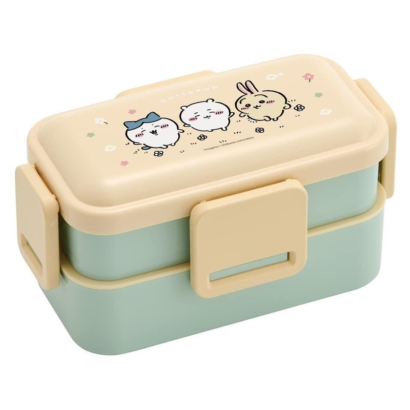 Skater Chiikawa Antibacterial 2-Tier Lunch Box
