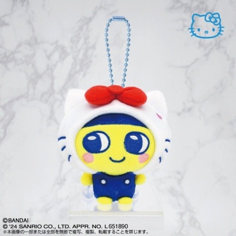Bandai Purirunui Mascot Hello Kitty And Mametchi