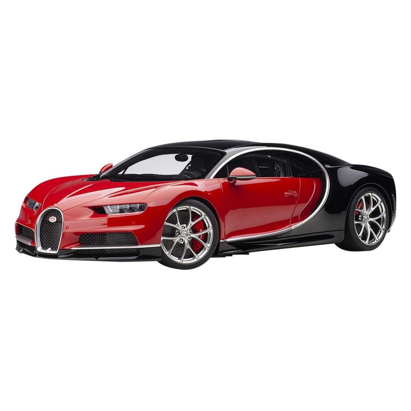 AUTOArt 1/12 Bugatti Chiron ’17 (Red/Black) Finished Model