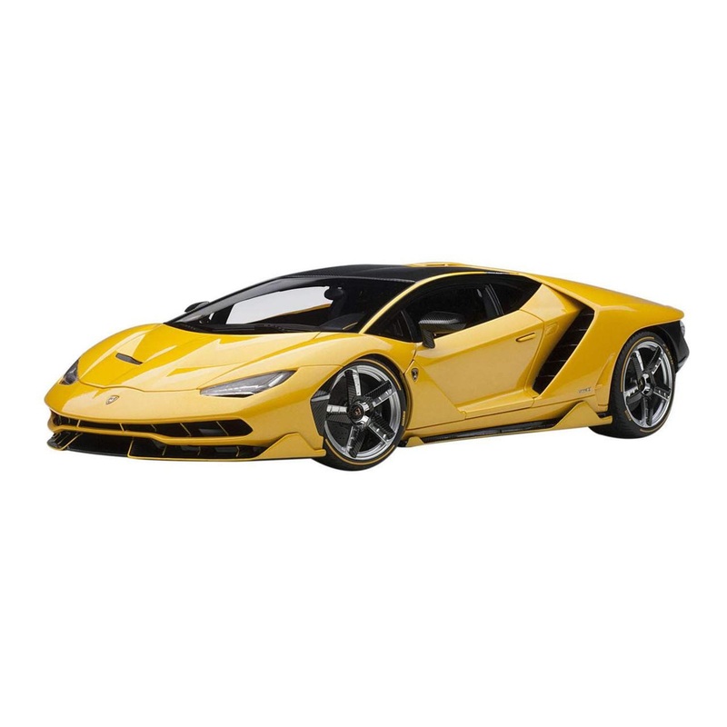 AUTOArt 1/18 Lamborghini Centenario (Metallic Yellow) Finished Model