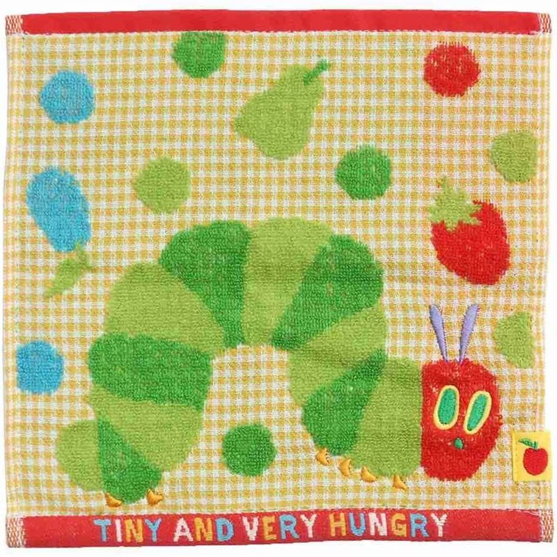 HAYASHI The Very Hungry Caterpillar Hand Towel Happy Fruits