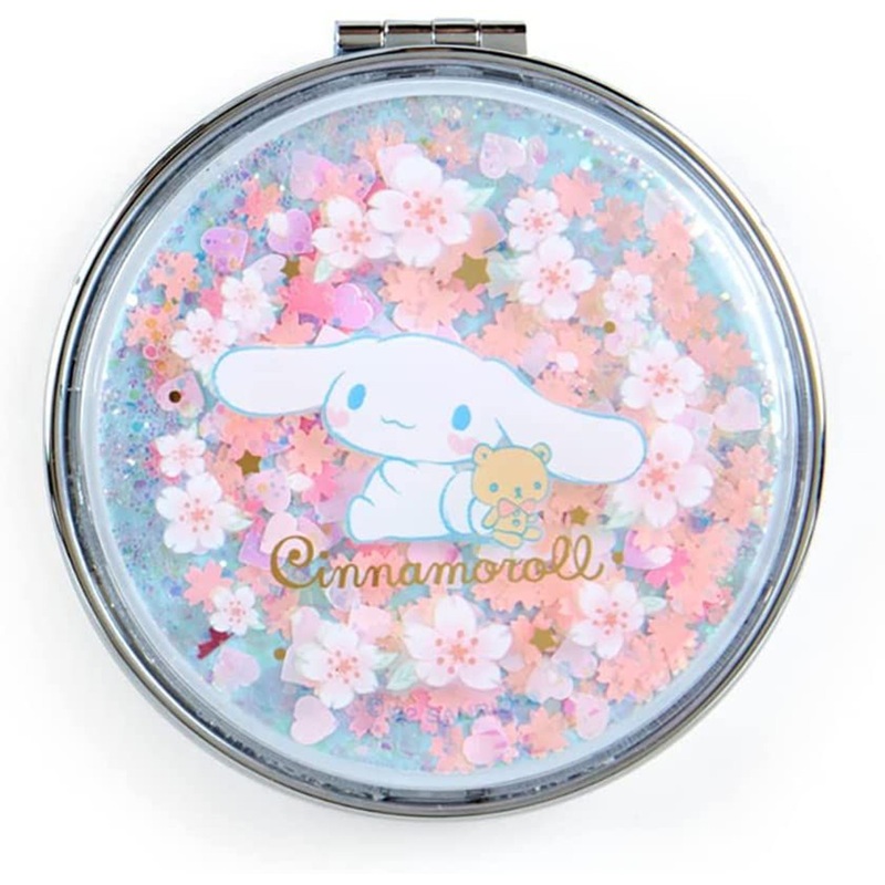 Sanrio Double Mirror Cinnamoroll Cherry Blossoms
