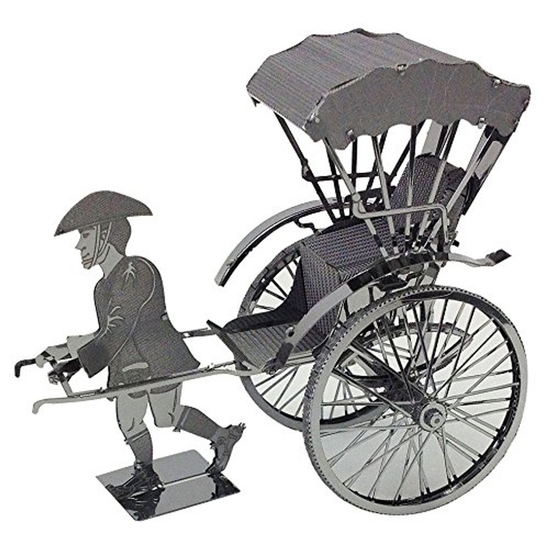 Tenyo Metallic Nano Puzzle T-MN-070 Rickshaw
