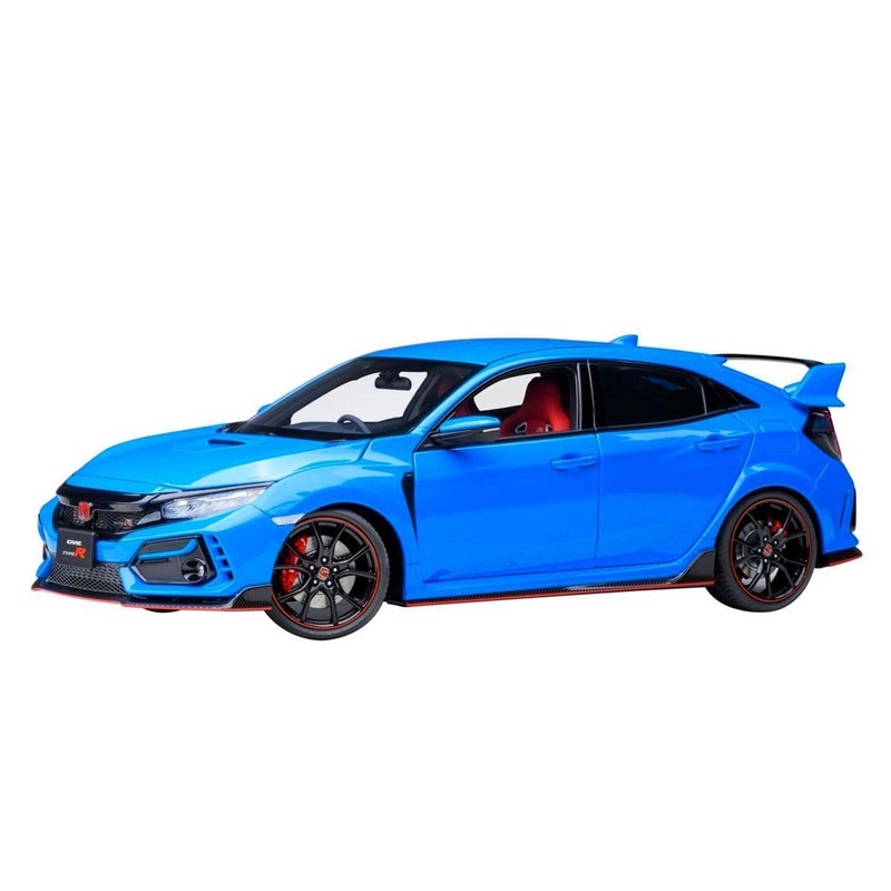 AUTOArt 1/18 Honda Civic Type R (FK8) ’21 (Racing Blue Pearl) Finished Model