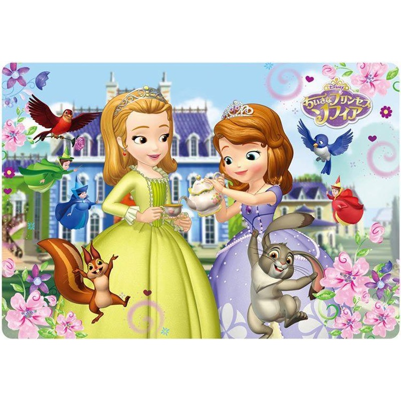 Tenyo DC60-107 Jigsaw Puzzle Disney Sofia The First Tea Time (60 Pieces)