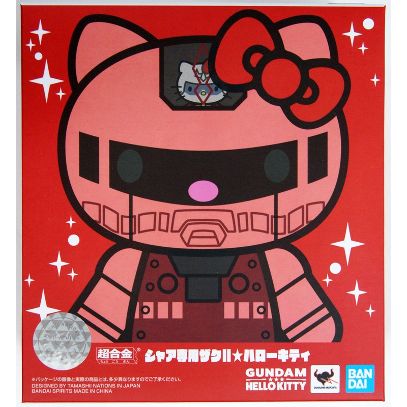Bandai Chogokin Char’s Zaku II Hello Kitty Figure