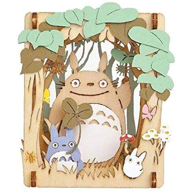 Ensky Paper Theater PT-W03 Wood Style Studio Ghibli My Neighbor Totoro A Time in a Shade