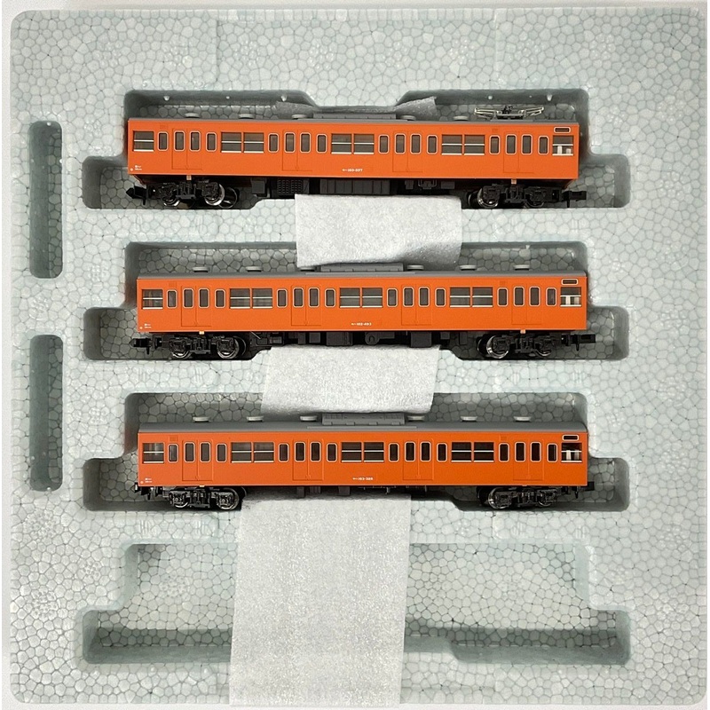 Kato 10-1744B Series 103 ‘Orange’ Intermediate Car 3 Cars Add-on Set (N scale)
