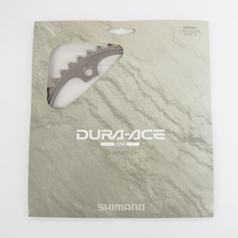 Shimano (Cycling) DURA-ACE TRACK FC-7710 46T 1/2′ X 1/8′ Chainring (NJS) Y16S46001