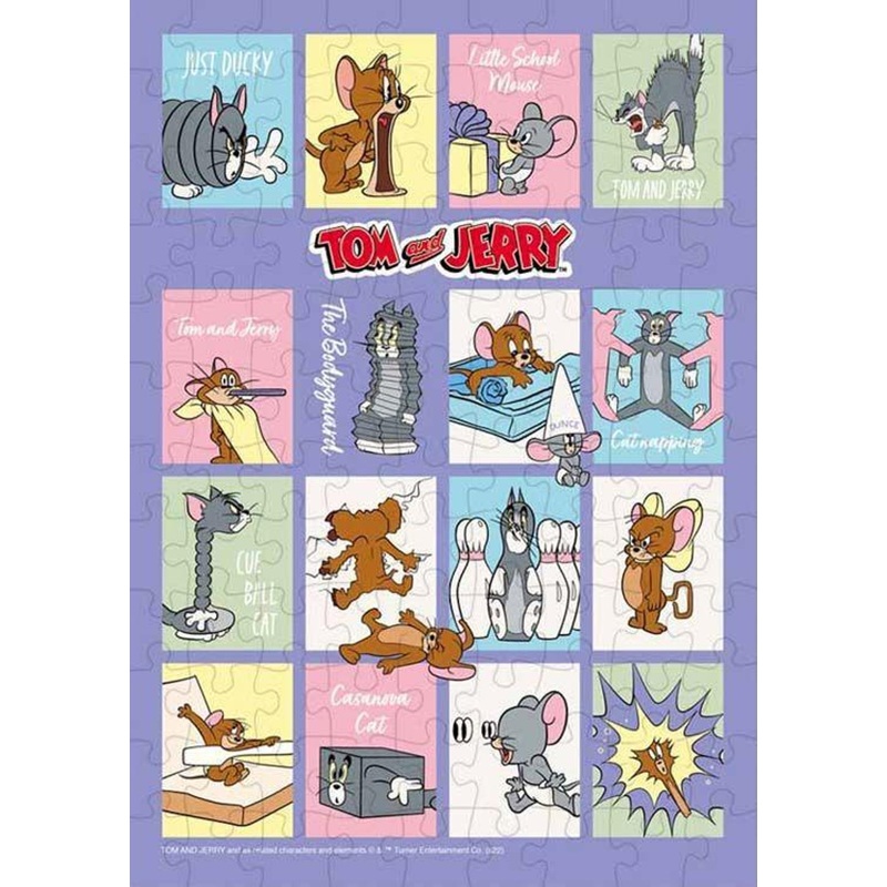 Tenyo B108-829 Jigsaw Puzzle Tom and Jerry ‘Taking the blows!’ (108 Pieces)