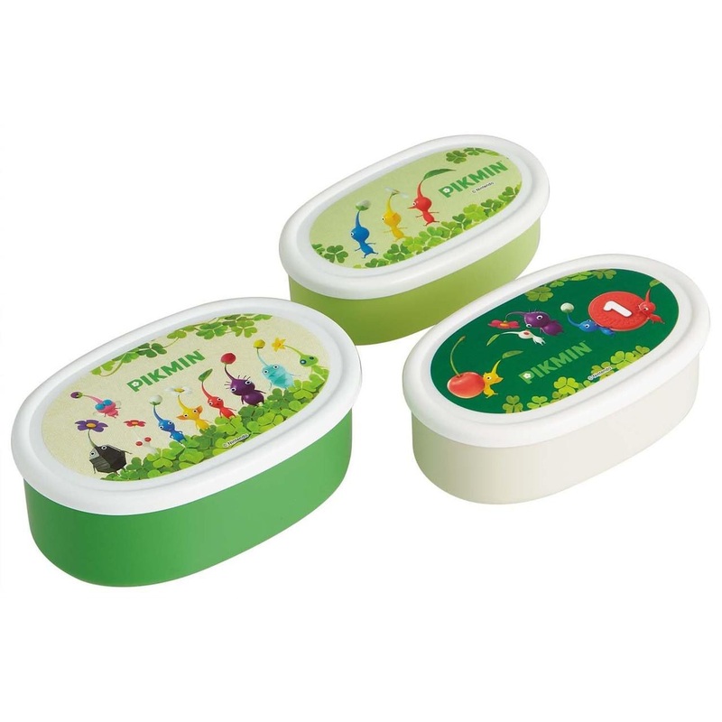 Skater Pikmin Seal Container 3P