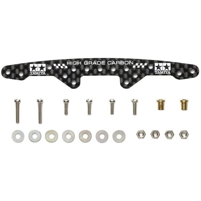 Tamiya Mini 4WD HG Carbon Reinforcing Plate for Super X Chassis (1.5mm)