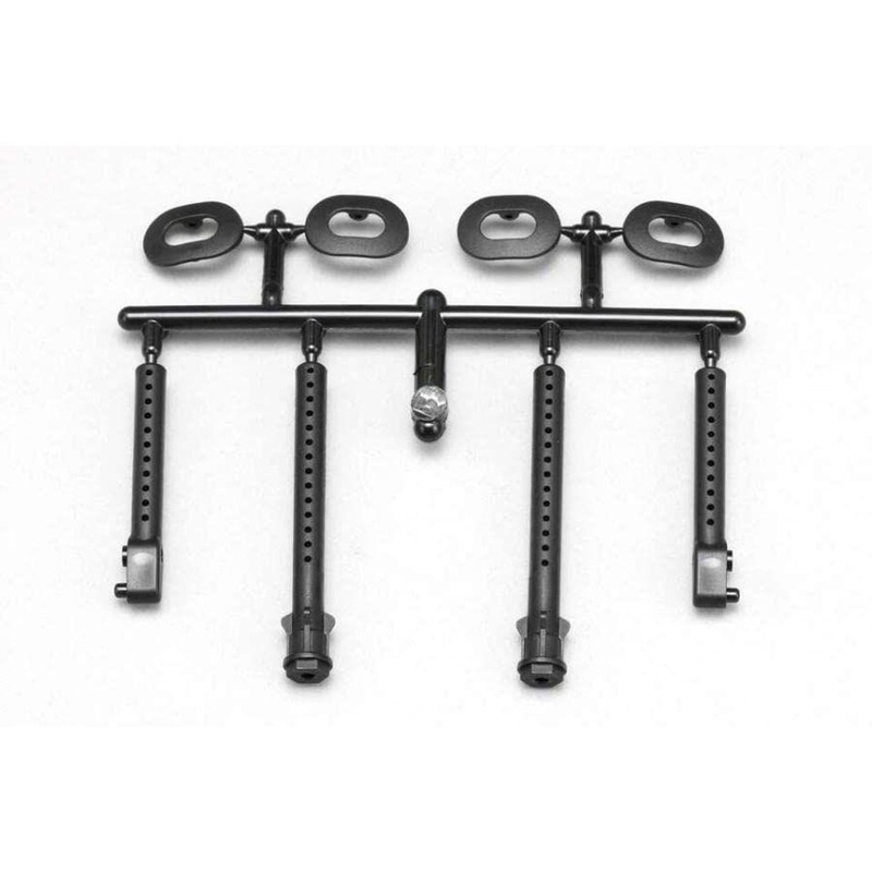 Yokomo B11-016H F/R Body Mount BD11/12/MS1.0 For Use (Hard)