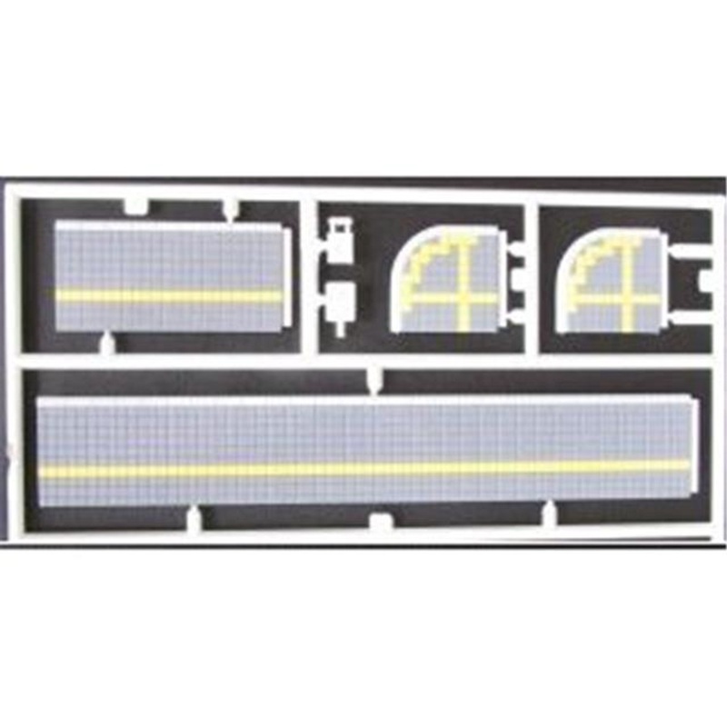Greenmax 2542 Sidewalk Set (Gray) (2 Sheets) (N scale)