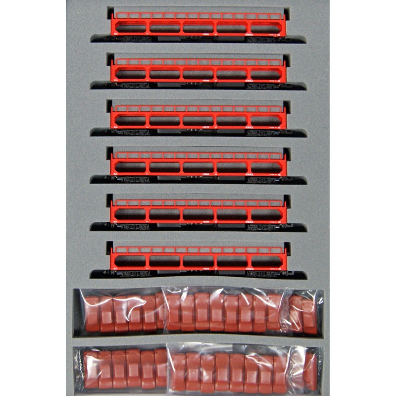 Kato 10-1448 KU 5000 Freight Car with Loading Cars (N scale)