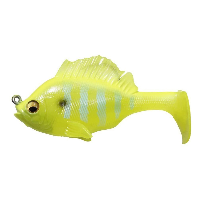 Megabass Sleeper Gill 3.2 3/4oz. Ghost Lime Chart Gill