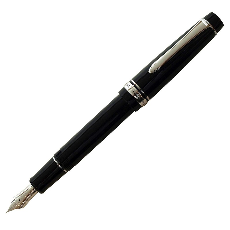 Pilot FKVH-2MR-B-EF Black Custom Heritage 912 Fountain Pen (NIB:EF Extra Fine)