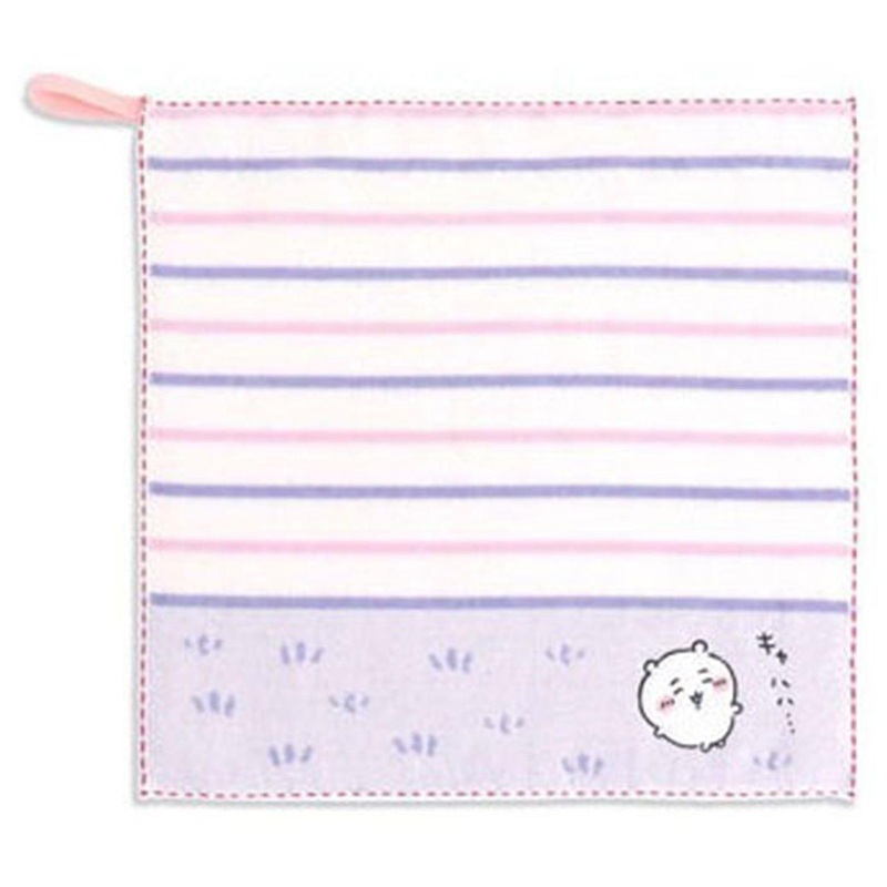 Towel Museum Chiikawa Wash Towel with Loop / Harappa Purple