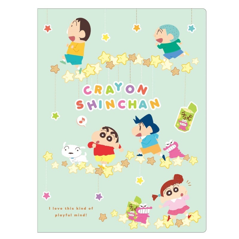 T’s Factory Crayon Shin-chan 6P File Chocobi Road