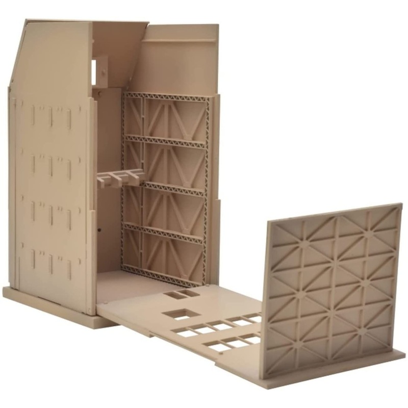 Tomytec Diocolle Combat 1/144 Camouflage Building C Plastic Model