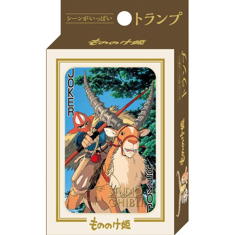 Ensky 181970 Many Scenes Playing Cards Studio Ghibli: Princess Mononoke