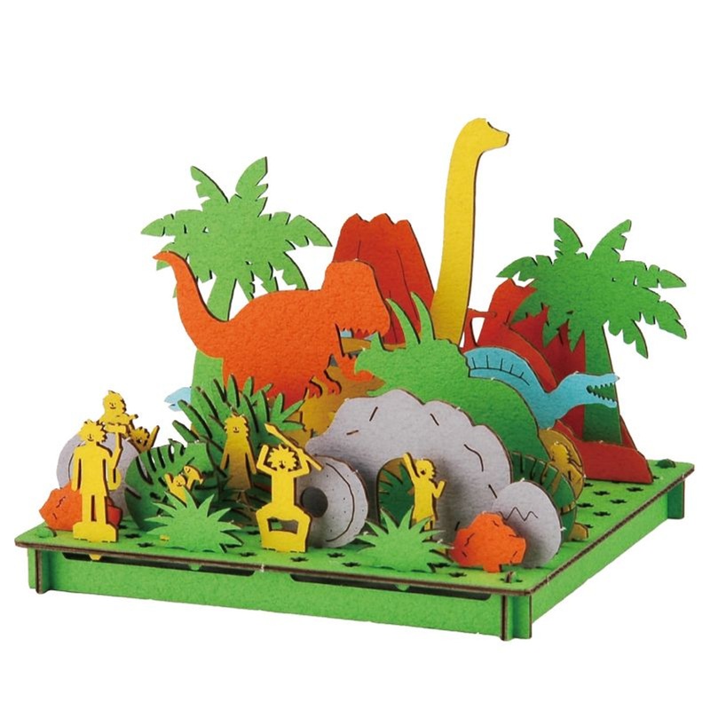 hacomo PUSUPUSU Paper Craft Dinosaur