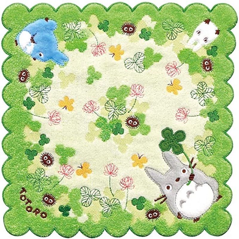 Marushin Studio Ghibli Hand Towel My Neighbor Totoro ‘Four Leaf Clover’