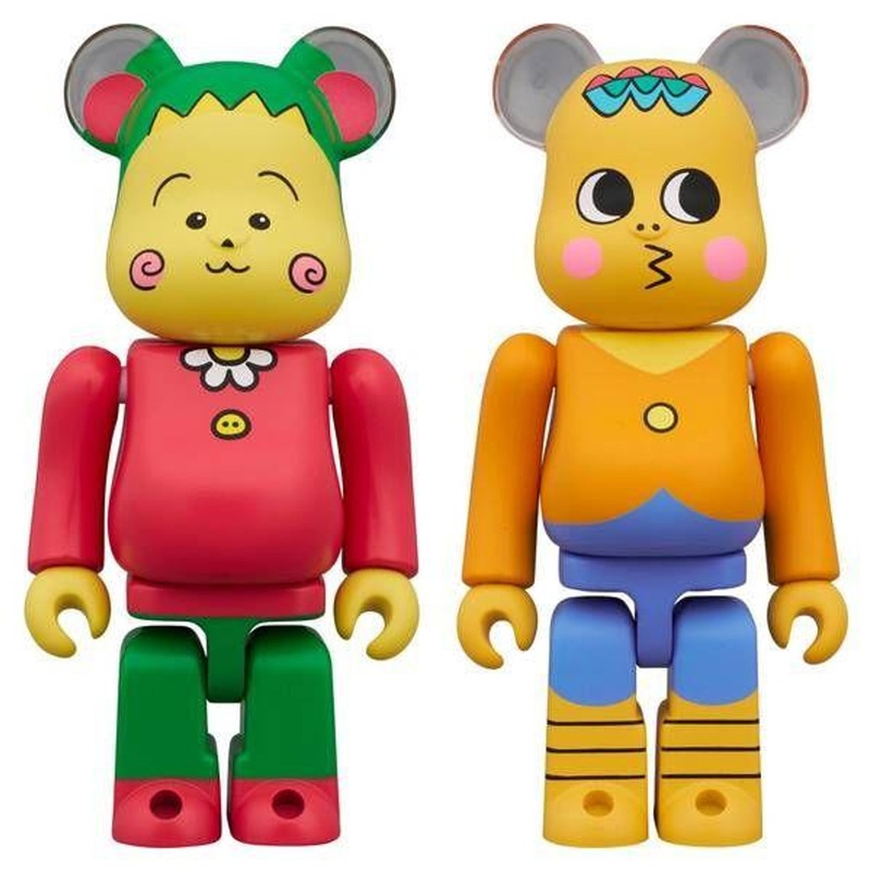 Medicom BE@RBRICK Coji-Coji & Jiroh (Coji-Coji) 2pcs Set