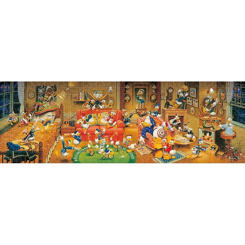 Tenyo DG456-743 Jigsaw Puzzle Disney Mickey & Friends – Donalds Dream World  (456 Pieces)