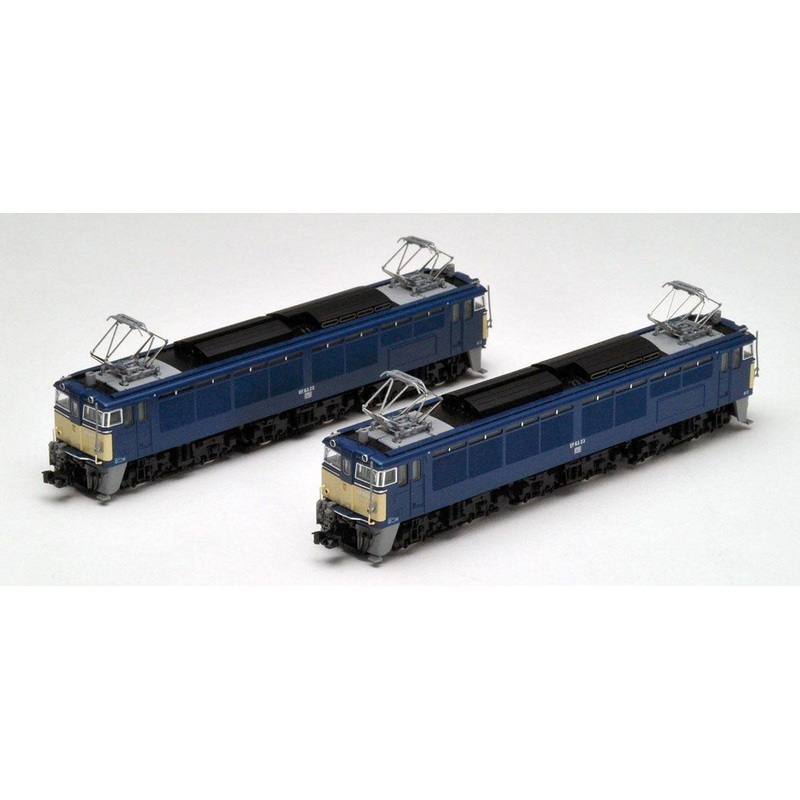 Tomix 98151 JR Electric Locomotive Type EF63 (3rd Ed./Blue) 2 Cars Set (N scale)