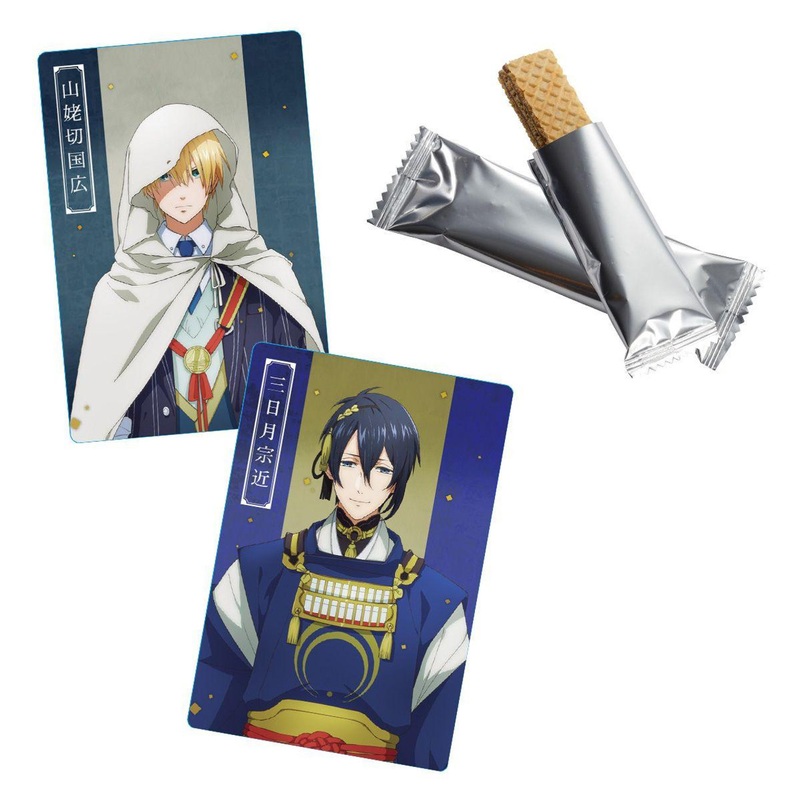 Bandai Candy Touken Ranbu Kai -Kyoden Moyuru Honnoji- Metallic Card Collection 20pcs Box