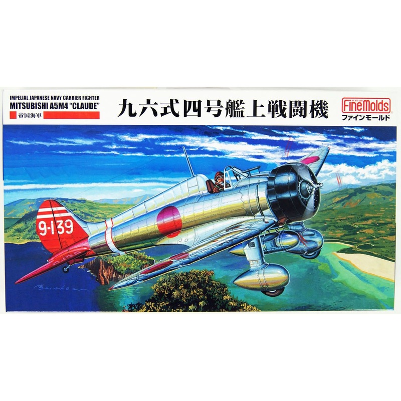 Fine Molds 1/48 IJN Carrier Fighter Mitsubishi A5M4 Claude Plastic Model