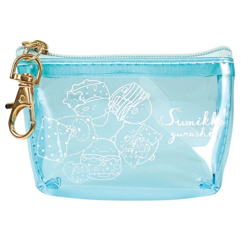 T’s Factory Sumikko Gurashi Chokotto Sankaku Clear Pouch Sleepover Party