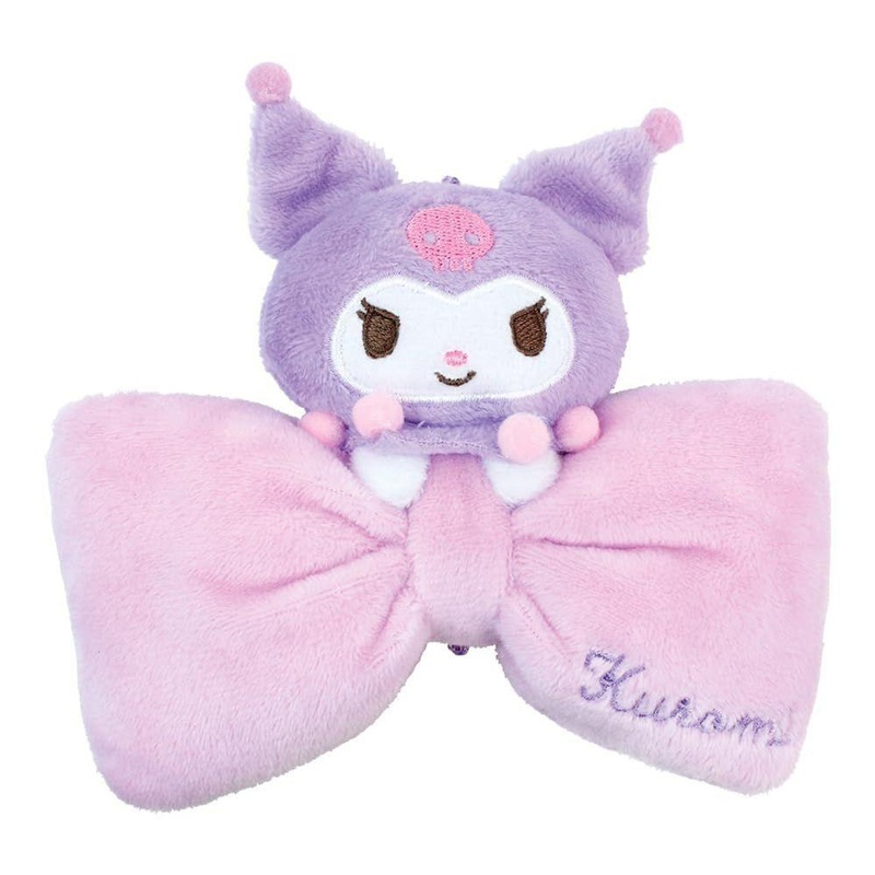 T’s Factory T’s Factory Sanrio Kuromi Ribbon Plush Mascot Keychain